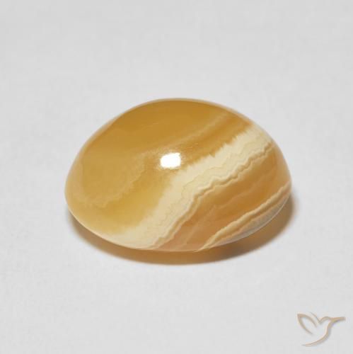 Agate Gemstone in 14.7 x 11.5 mm Size for Sale, Agate Stone in Multicolor Color