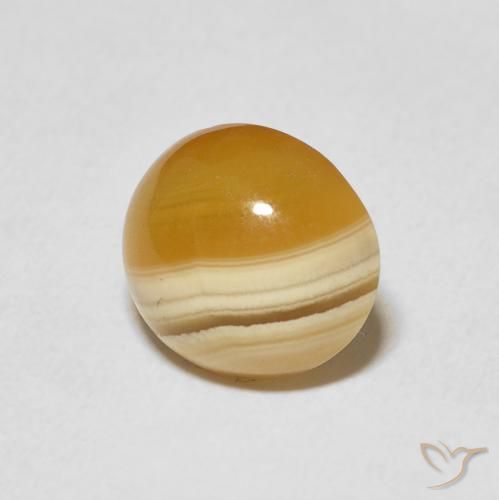 3.31 ct Multicolor Agate Stone, Natural Agate in Oval Cabochon Shape for Sale