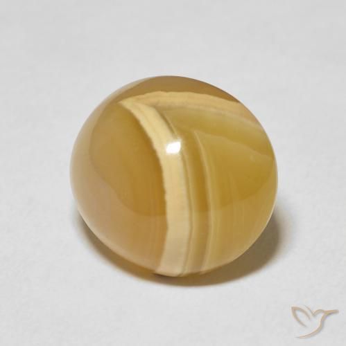 9.48 ct Multicolor Agate Stone, Natural Agate in Oval Cabochon Shape for Sale