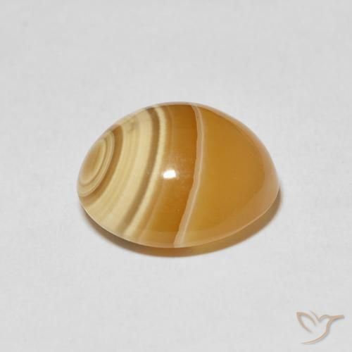 Agate Gemstone in 14.1 x 13.3 mm Size for Sale, Agate Stone in Multicolor Color