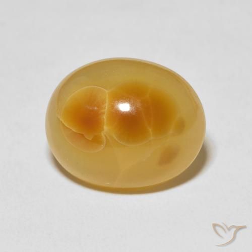 14.40ct Natural Multicolor Agate, Oval, Opaque, Photo A