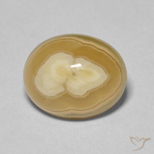 6.49ct Natural Multicolor Agate, Oval, Opaque, Photo A