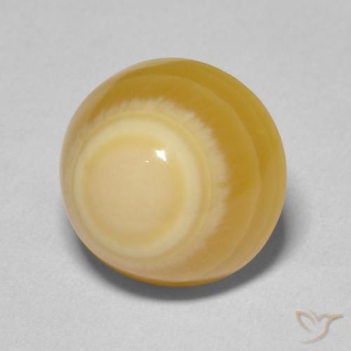 9.33 ct Multicolor Agate Stone, Natural Agate in Round Cabochon Shape for Sale