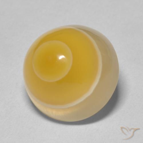 12.46 ct Multicolor Agate Stone, Natural Agate in Round Cabochon Shape for Sale