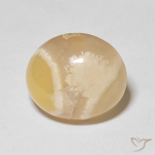 18.85ct Natural Multicolor Agate, Oval, Opaque