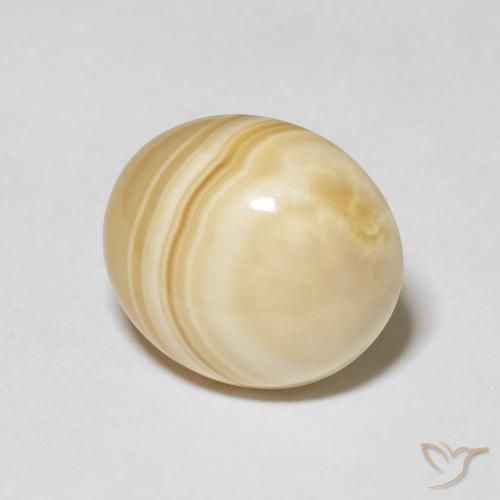 11.61 ct Multicolor Agate Stone, Natural Agate in Oval Cabochon Shape for Sale