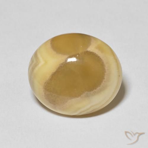 16.42ct Natural Multicolor Agate, Oval, Opaque