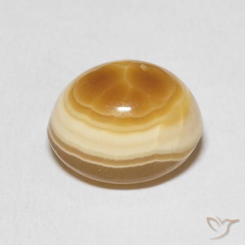 Agate Gemstone in 11.5 x 10 mm Size for Sale, Agate Stone in Multicolor Color