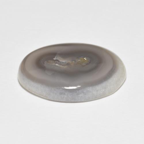 Agate Gemstone in 27.5 x 20.9 mm Size for Sale, Agate Stone in Off White Color