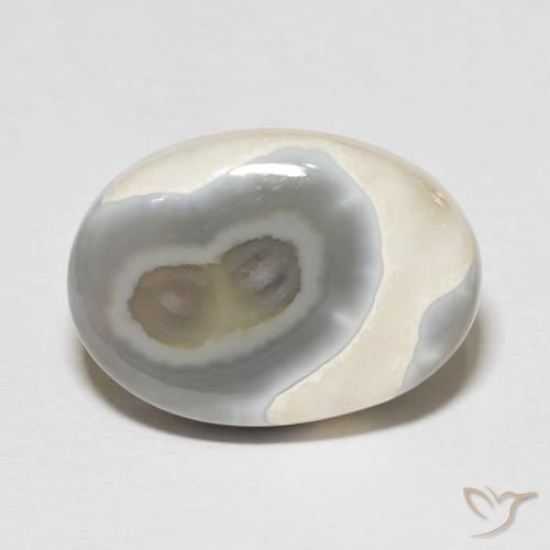 14.42ct Natural Multicolor Agate, Oval, Opaque