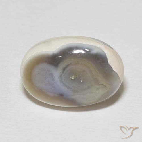 11.46ct Natural Multicolor Agate, Oval, Opaque
