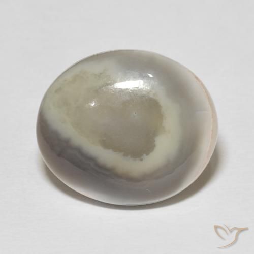 11.77ct Natural Multicolor Agate, Oval, Opaque