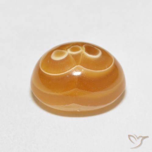 Agate Gemstone in 12.5 x 10.5 mm Size for Sale, Agate Stone in Multicolor Color