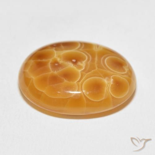 Agate Gemstone in 20 x 17.4 mm Size for Sale, Agate Stone in Multicolor Color