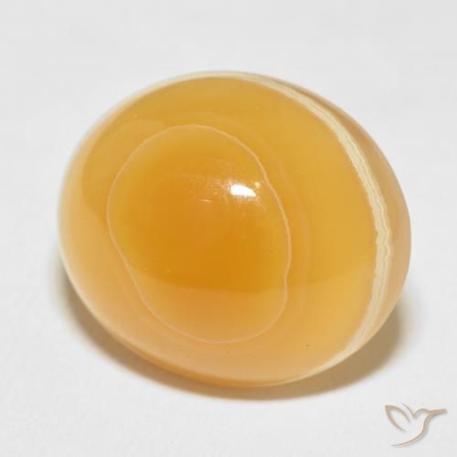 32.96 ct Multicolor Agate Stone, Natural Agate in Oval Cabochon Shape for Sale