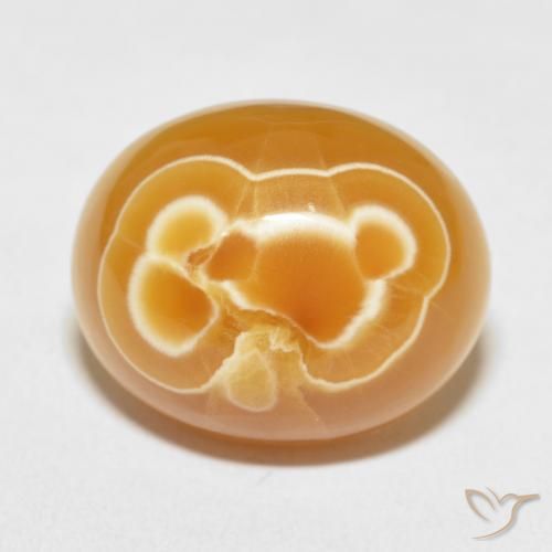 16.86ct Natural Multicolor Agate, Oval, Opaque