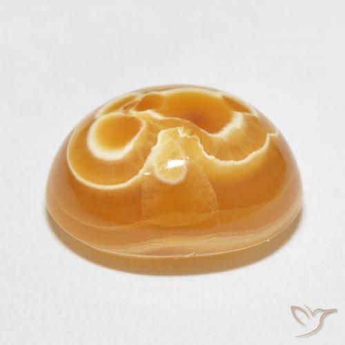 Agate Gemstone in 17 x 14 mm Size for Sale, Agate Stone in Multicolor Color