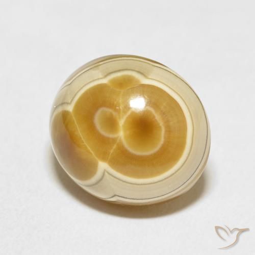 10.21 ct Multicolor Agate Stone, Natural Agate in Oval Cabochon Shape for Sale