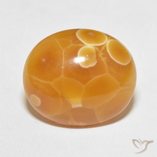 17.46ct Natural Multicolor Agate, Oval, Opaque