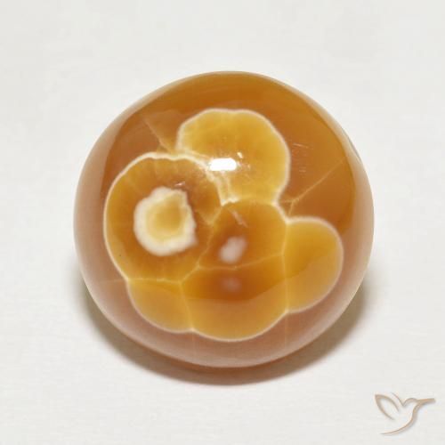 16.88ct Natural Multicolor Agate, Round, Opaque