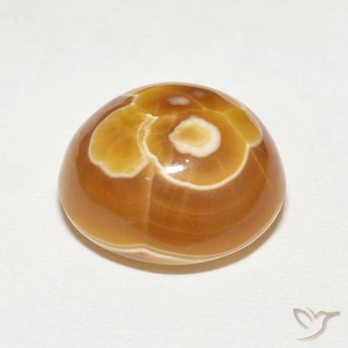 Agate Gemstone in 16 mm (calibrated) Size for Sale, Agate Stone in Multicolor Color