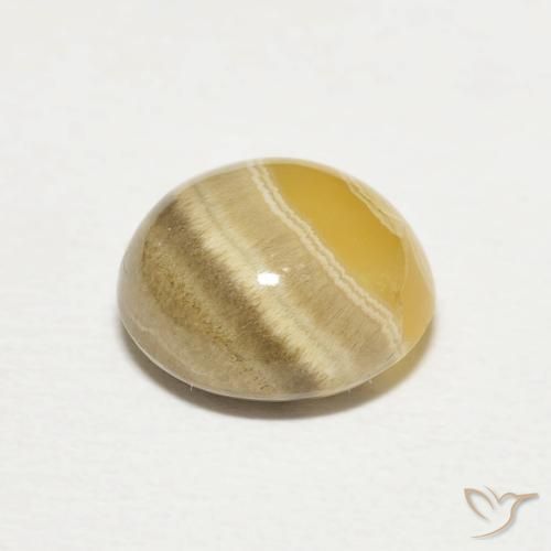 Agate Gemstone in 9.4 x 8.8 mm Size for Sale, Agate Stone in Multicolor Color