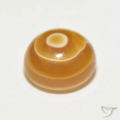 Agate Gemstone in 13 mm (calibrated) Size for Sale, Agate Stone in Multicolor Color