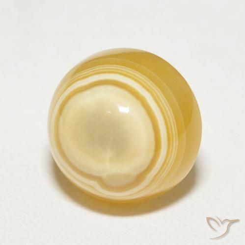 10.38 ct Multicolor Agate Stone, Natural Agate in Round Cabochon Shape for Sale
