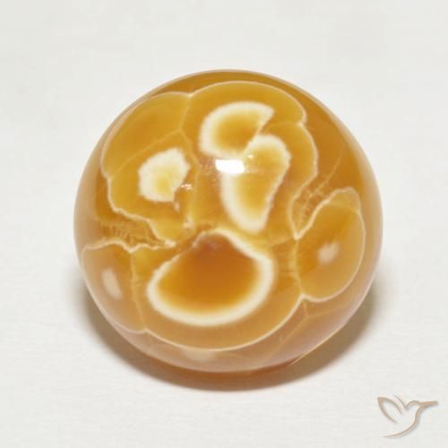 18.21ct Natural Multicolor Agate, Round, Opaque