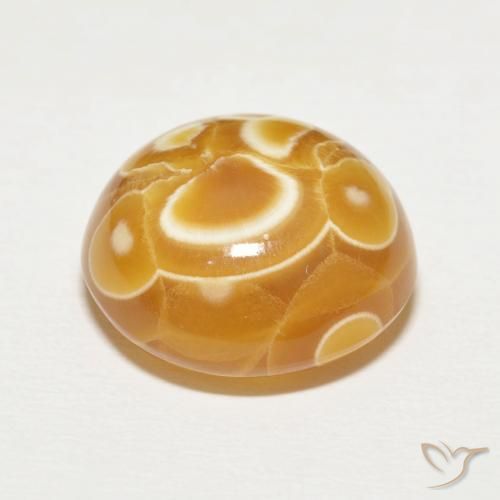 Agate Gemstone in 16 mm (calibrated) Size for Sale, Agate Stone in Multicolor Color