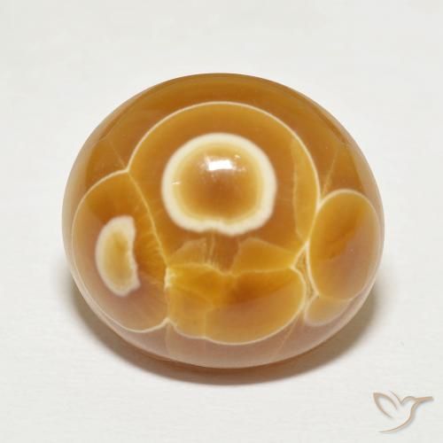 24.27ct Natural Multicolor Agate, Round, Opaque