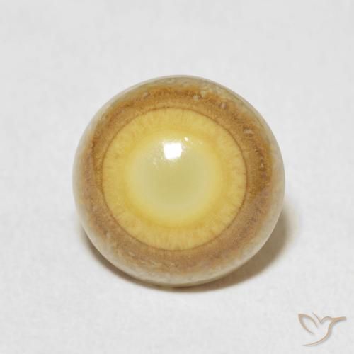 4.88ct Natural Multicolor Agate, Round, Opaque