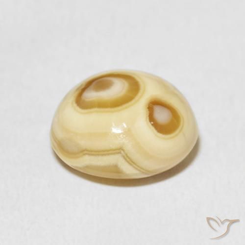 Agate Gemstone in 11.7 x 11.1 mm Size for Sale, Agate Stone in Multicolor Color