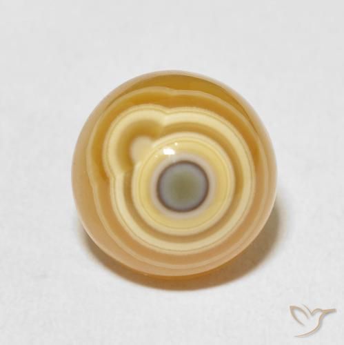 9.53ct Natural Multicolor Agate, Round, Opaque