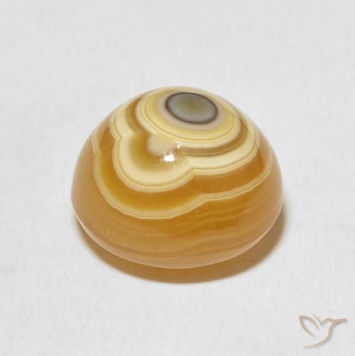 Agate Gemstone in 12 mm (calibrated) Size for Sale, Agate Stone in Multicolor Color
