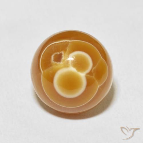 12.96ct Natural Multicolor Agate, Round, Opaque