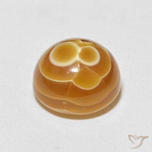 Agate Gemstone in 14 mm (calibrated) Size for Sale, Agate Stone in Multicolor Color