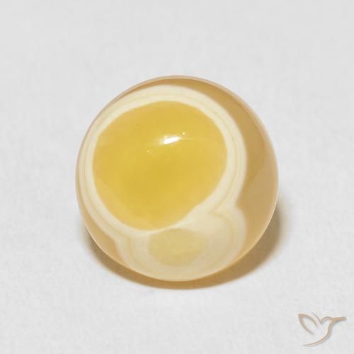 8.38ct Natural Multicolor Agate, Round, Opaque