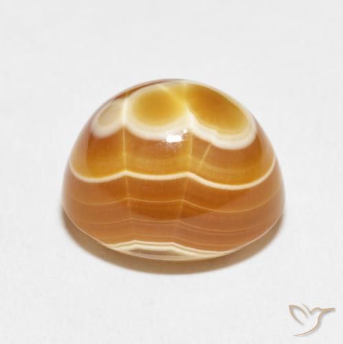 Agate Gemstone in 14 x 12 mm (calibrated) Size for Sale, Agate Stone in Multicolor Color