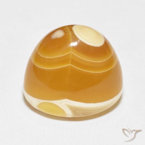 23.03 ct Multicolor Agate Stone, Natural Agate in Fancy Cabochon Shape for Sale