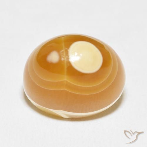 Agate Gemstone in 16.4 x 12.7 mm Size for Sale, Agate Stone in Multicolor Color
