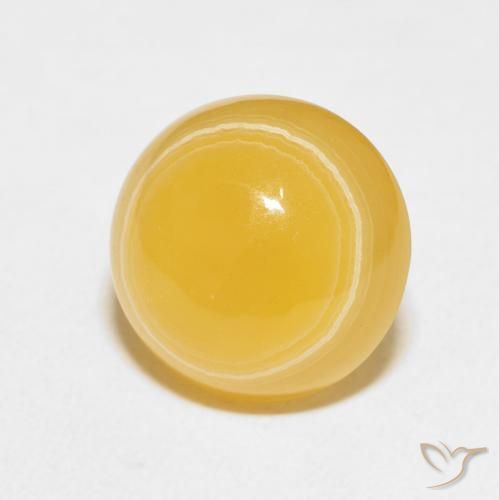8.94 ct Multicolor Agate Stone, Natural Agate in Round Cabochon Shape for Sale