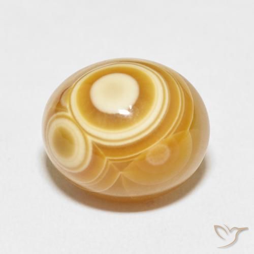 16.20ct Natural Multicolor Agate, Oval, Opaque