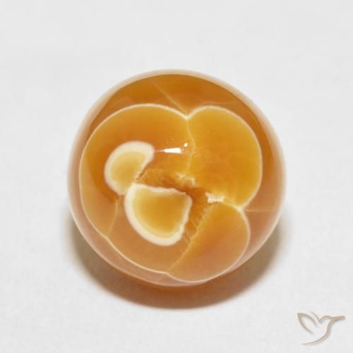 12.69ct Natural Multicolor Agate, Round, Opaque