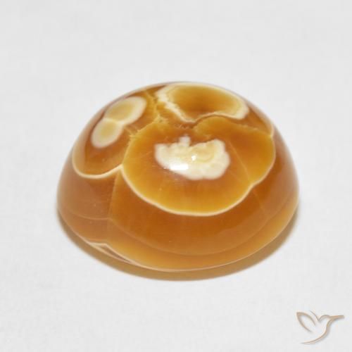 Agate Gemstone in 17.1 x 15.7 mm Size for Sale, Agate Stone in Multicolor Color
