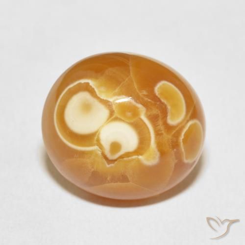 17.46ct Natural Multicolor Agate, Oval, Opaque