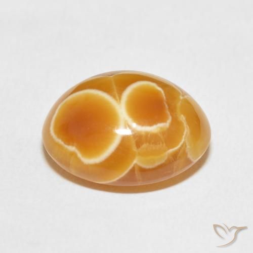 Agate Gemstone in 15.8 x 13.5 mm Size for Sale, Agate Stone in Multicolor Color