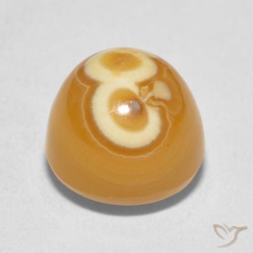 Agate Gemstone in 10.8 x 10.2 mm Size for Sale, Agate Stone in Multicolor Color