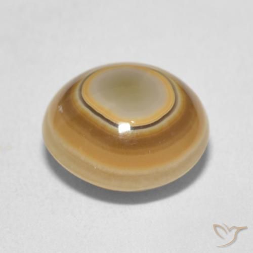 Agate Gemstone in 11 mm (calibrated) Size for Sale, Agate Stone in Multicolor Color