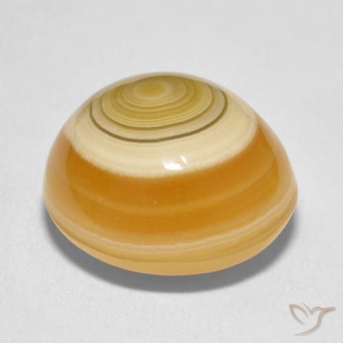 Agate Gemstone in 14.9 x 13.9 mm Size for Sale, Agate Stone in Multicolor Color
